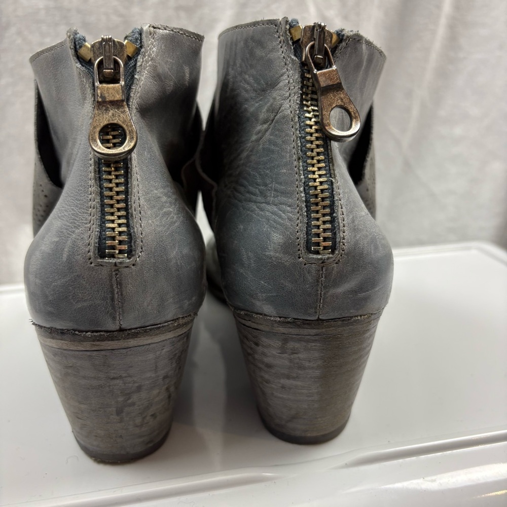Juice Shoes Open Toe Block Heel Bootie 40 - Picture 6 of 11